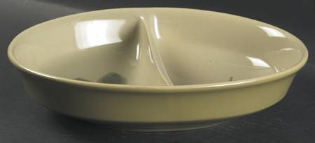 Pebble Beach 10" Oval Divided Vegetable Bowl