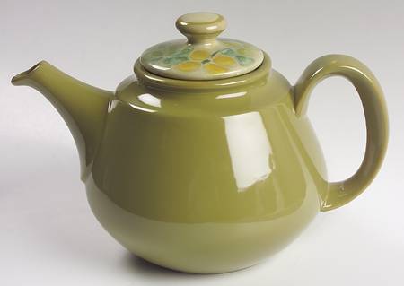 Pebble Beach Teapot & Lid