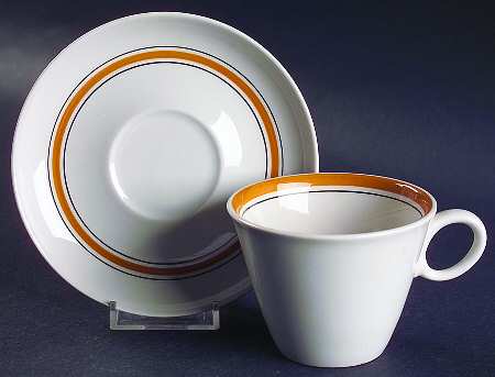 Pickwick Flat Cup & Saucer Set