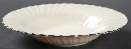 Platina Rim Soup Bowl