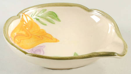 Poppy (Yellow & Purple Flowers) Small Ashtray