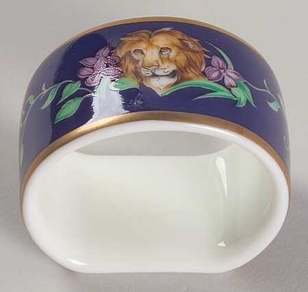 Rafiki Blue Napkin Ring