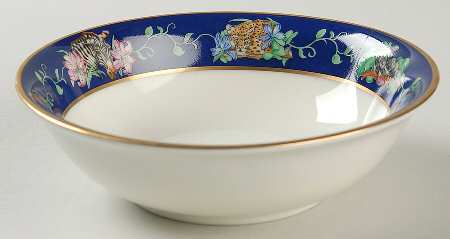 Rafiki Blue Coupe Cereal Bowl