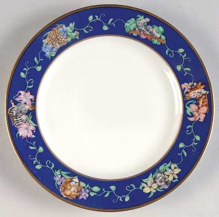 Rafiki Blue Bread & Butter Plate