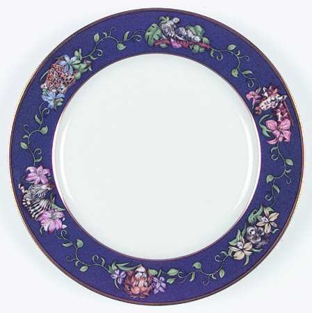 Rafiki Blue Salad Plate