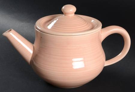 Reflections Peach Teapot & Lid