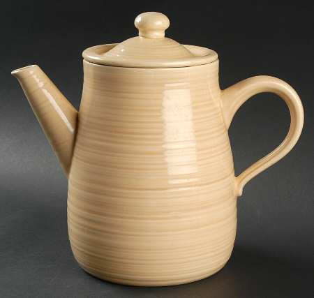 Reflections Sand Coffee Pot & Lid