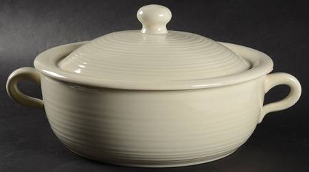 Reflections Silver Grey 2 Qt Round Covered Casserole by Franciscan