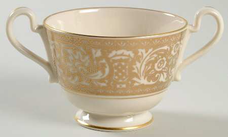 Renaissance Gold Sugar Bowl No Lid