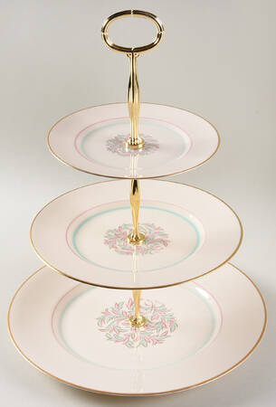 Rossmore 13 7/8"-14 1/4" 3-Tiered Serving Tray(DP,SP,BB) HC