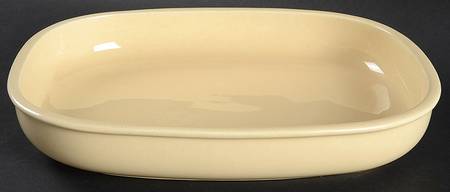 Sea Sculptures Sand 11" Rectangular Baker by Franciscan