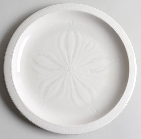 Sea Sculptures White Luncheon Plate by Franciscan