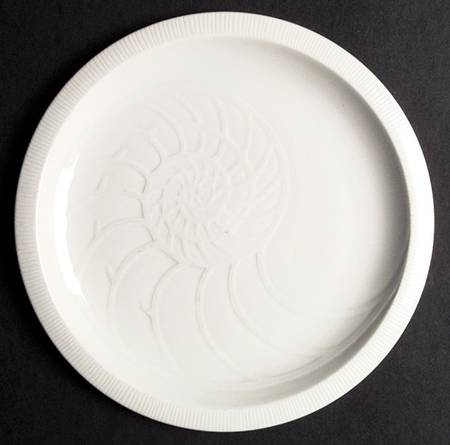 Sea Sculptures White Dinner Plate