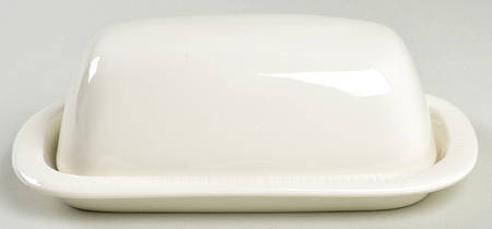 Sea Sculptures White 1/4 Lb Covered Butter