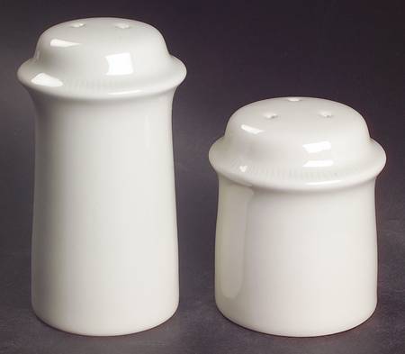 Sea Sculptures White Salt & Pepper Set