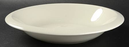 Sea Sculptures White 10" Round Vegetable Bowl