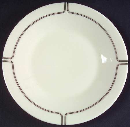 Silver Lining Bread & Butter Plate