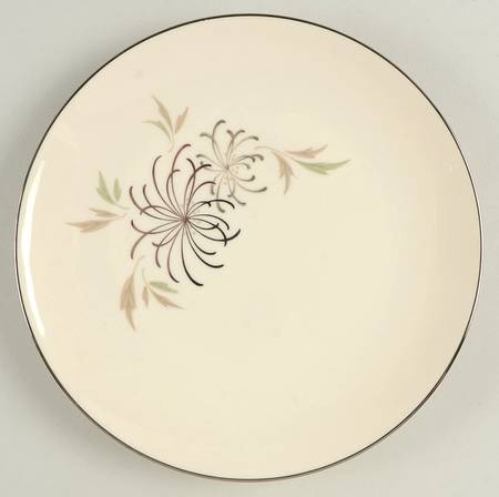 Silver Mist Salad Plate by Franciscan