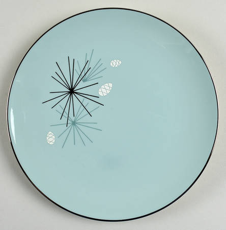 Silver Pine Salad Plate