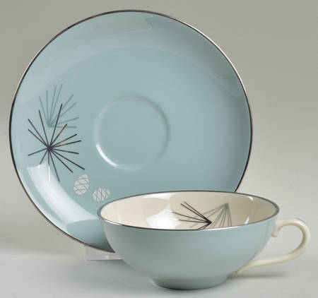 Flat Cup & Saucer Set