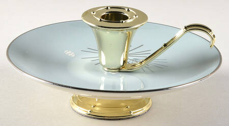 Silver Pine 3"- 3 1/4" Candleholder (BB) HC
