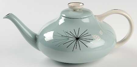 Silver Pine Teapot & Lid