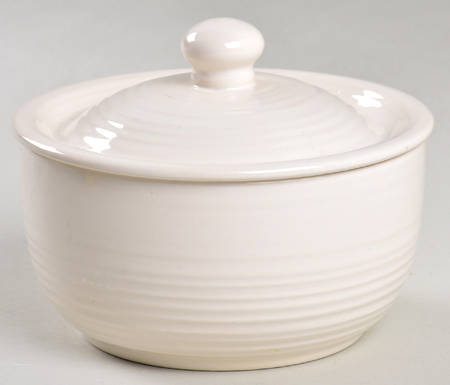 Snow Crest Sugar Bowl & Lid