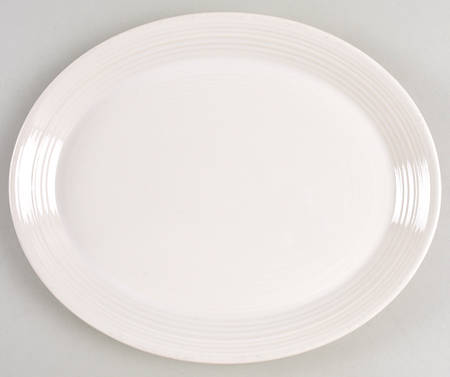 Snow Crest 11" Oval Serving Platter