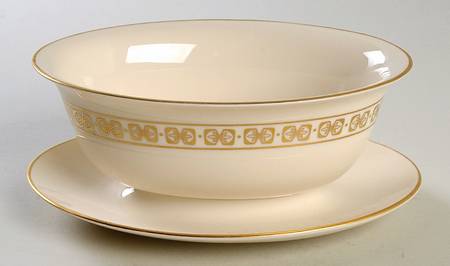 Somerset Gravy Boat with Attached Underplate by Franciscan