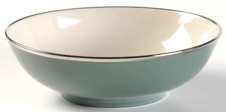 Spruce (Platinum Trim) Fruit/Dessert (Sauce) Bowl