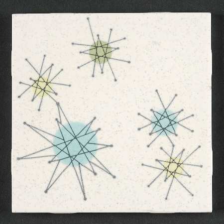 Starburst 4" Wall Tile