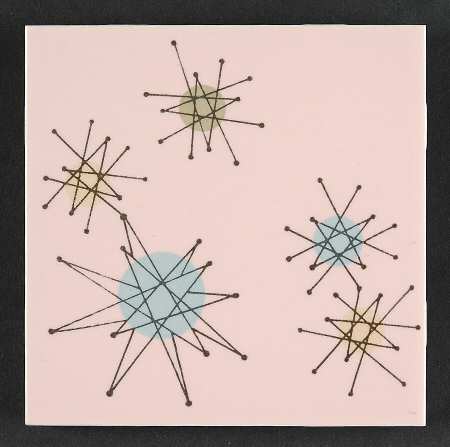 Starburst 4" Wall Tile