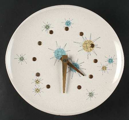 Starburst Clock Plate