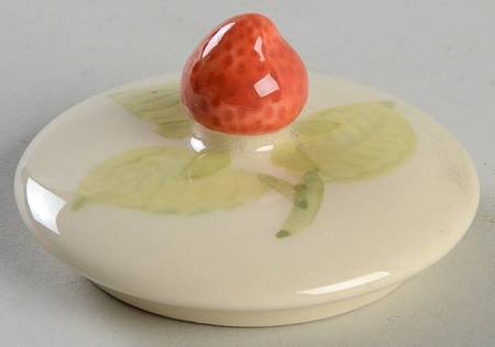 Strawberry Fair Lid for Sugar Bowl
