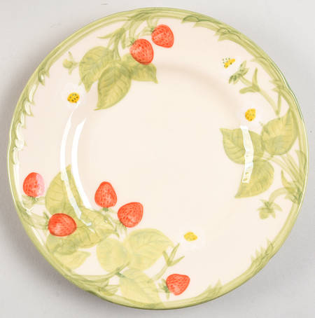 Strawberry Fair Salad Plate