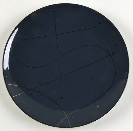 Starry Night Salad Plate