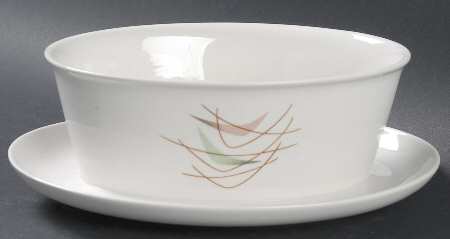 Swing Time Gravy Boat with Attached Underplate