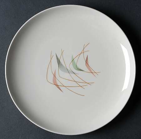 Swing Time Salad Plate