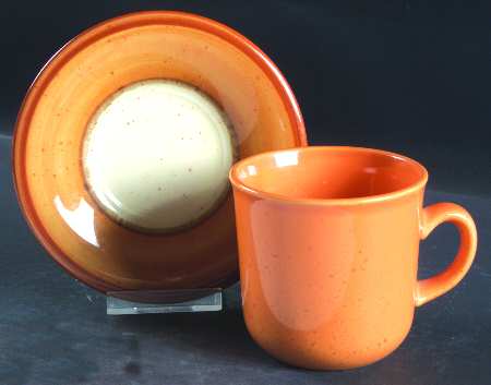 Tangier Flat Cup & Saucer Set