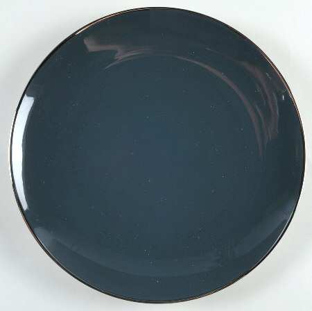 Teak (Platinum Trim) Salad Plate