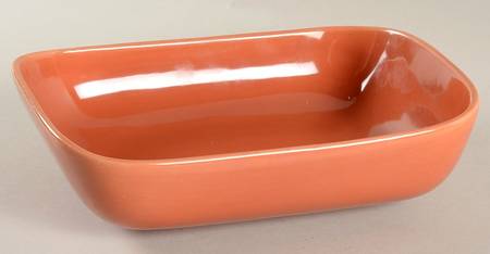 Tiempo Apricot (Copper) 9" Oval Vegetable Bowl