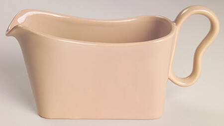 Tiempo Coral Tan (Pebble) Gravy Boat by Franciscan