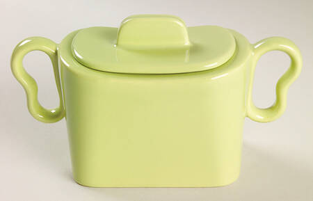 Tiempo Lime Green (Sprout) Sugar Bowl & Lid