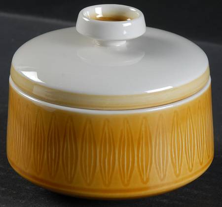 Topaz Sugar Bowl & Lid