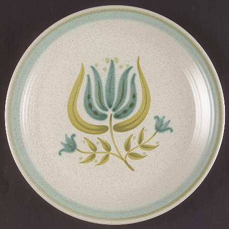 Tulip Time Luncheon Plate