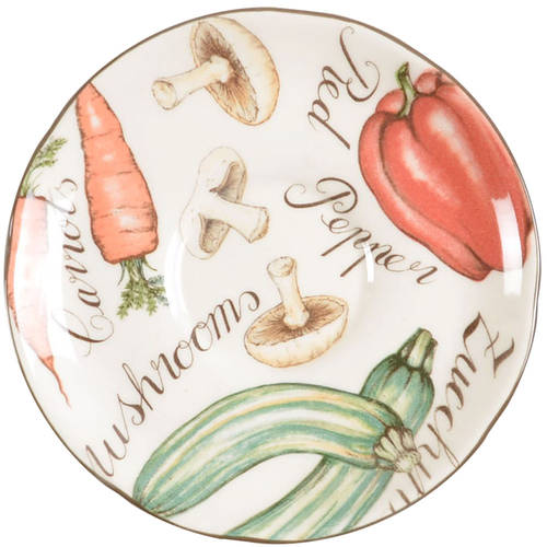 Vegetable Medley Saucer