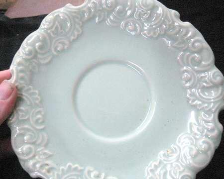 Victoria Celadon Saucer