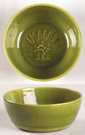 Wheat Green (Winter Green) Coupe Cereal Bowl
