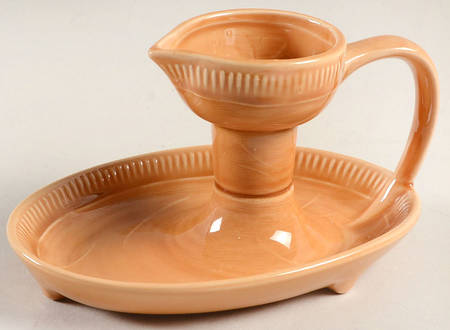 Wheat Light Gold (Summer Tan) Handled Candleholder