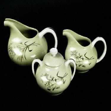 Willow Bouquet Sugar Bowl & Lid